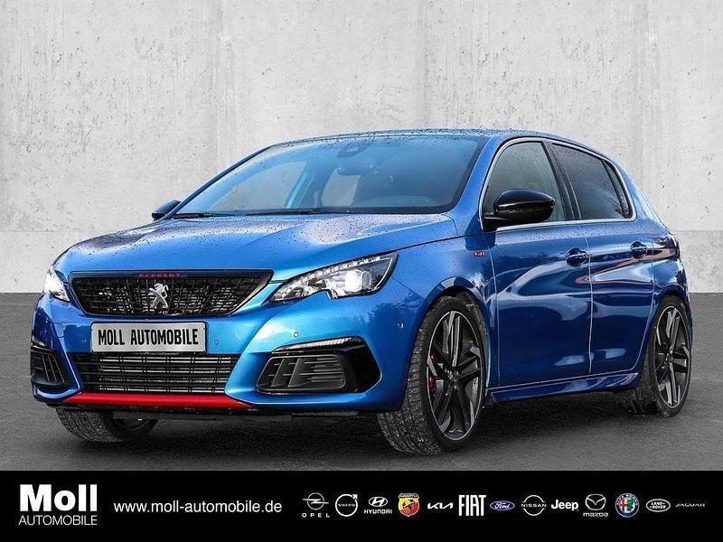 Blau Gebraucht 2021 Peugeot 308 GTi Limousine | 22.480 € (Teuer) - Bild 1/4