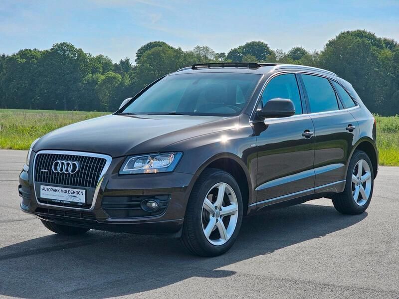 Teakbraun metallic Gebraucht 2012 Audi Q5 S-Line SUV | 14.990 € (Fairer Preis) - Bild 1/4