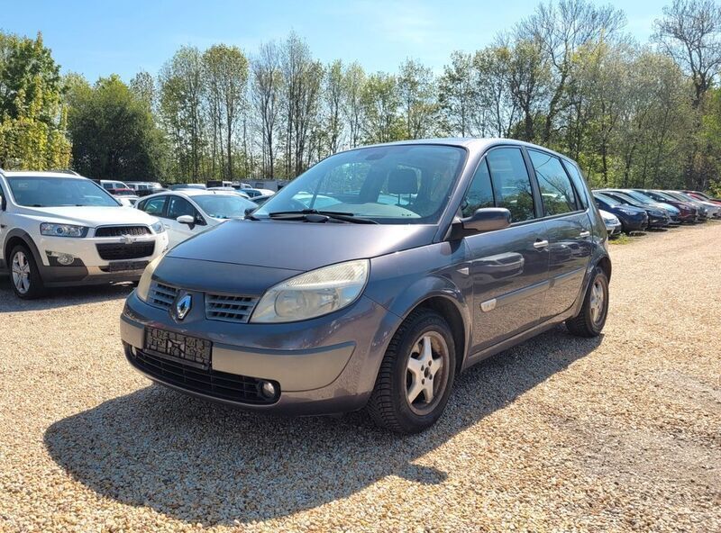 Grau Gebraucht 2005 Renault Scénic II Dynamique Van / Kleinbus | 980 € (Superpreis) - Bild 1/4