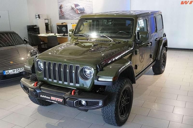 Gebraucht Jeep Wrangler Rubicon 272 PS (200 kW) 2020 Grün SUV