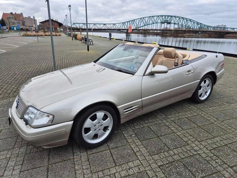 Gold Gebraucht 1999 Mercedes SL500 Cabrio | 19.800 € - Bild 1/4
