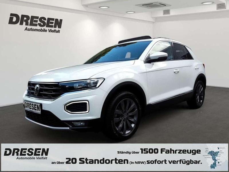 Weiss Gebraucht 2021 VW T-Roc Sportline SUV | 24.590 € (Guter Preis) - Bild 1/4