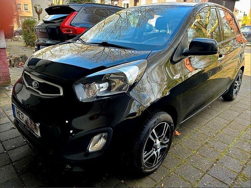 Gebraucht Kia Picanto 69 PS (50 kW) 2011 Schwarz Kleinwagen