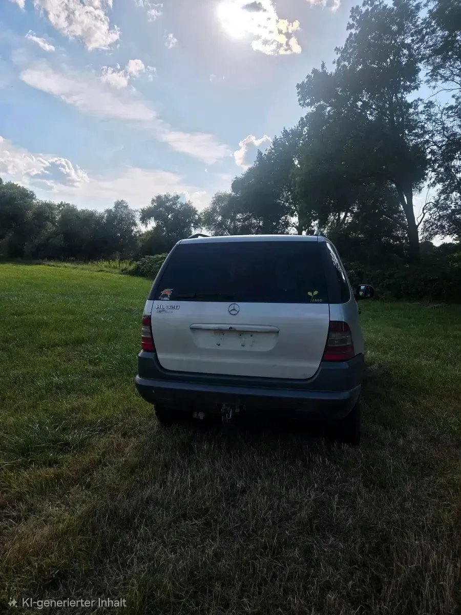 Gebraucht Mercedes ML320 218 PS (160 kW) 2000 Silber SUV