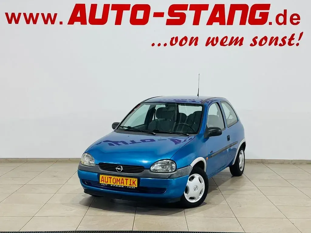 Gebraucht Opel Corsa 60 PS (44 kW) 1997 Blau Kleinwagen
