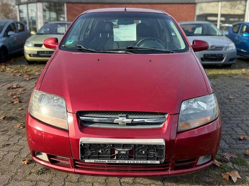 Rot Gebraucht 2007 Chevrolet Kalos SE Kleinwagen | 2.199 € (Fairer Preis) - Bild 1/4