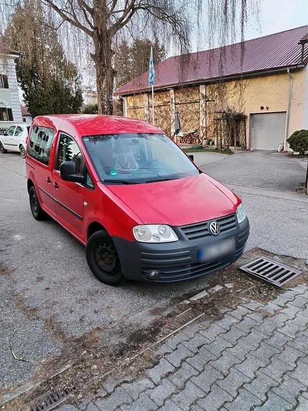 Gebraucht VW Caddy 105 PS (77 kW) 2008 Rot Van / Kleinbus