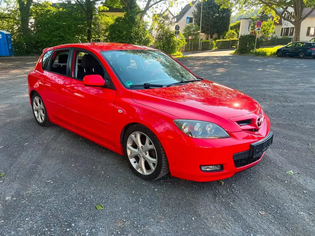 Gebraucht Mazda 3 Edition 150 PS (110 kW) 2008 Rot Limousine