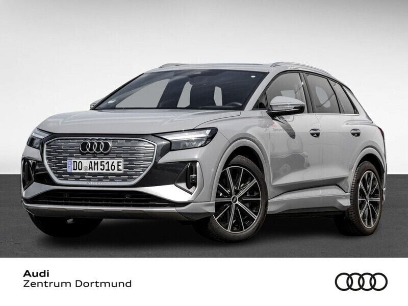 Kieselgrau Gebraucht 2024 Audi Q4 e-tron S-Line SUV | 49.922 € (Guter Preis) - Bild 1/4