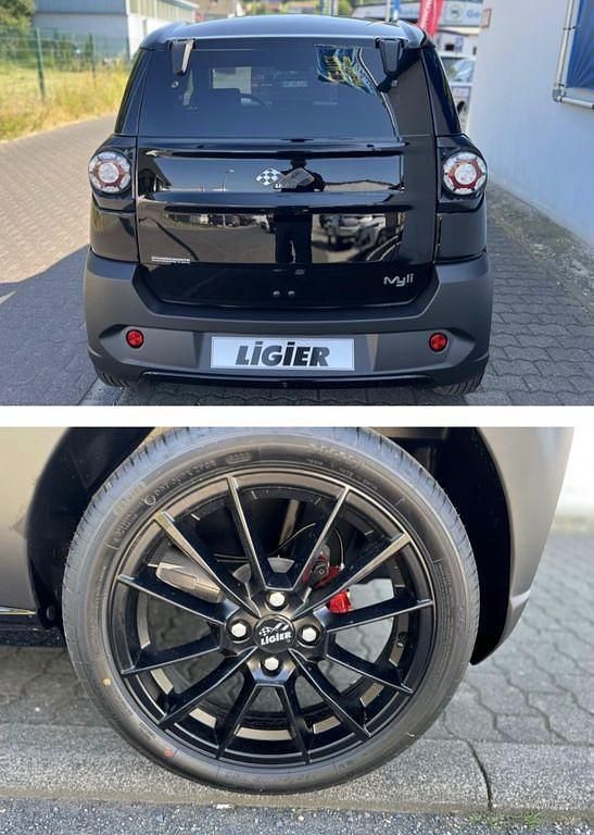 Gebraucht Ligier Myli 2023 Schwarz Kleinwagen