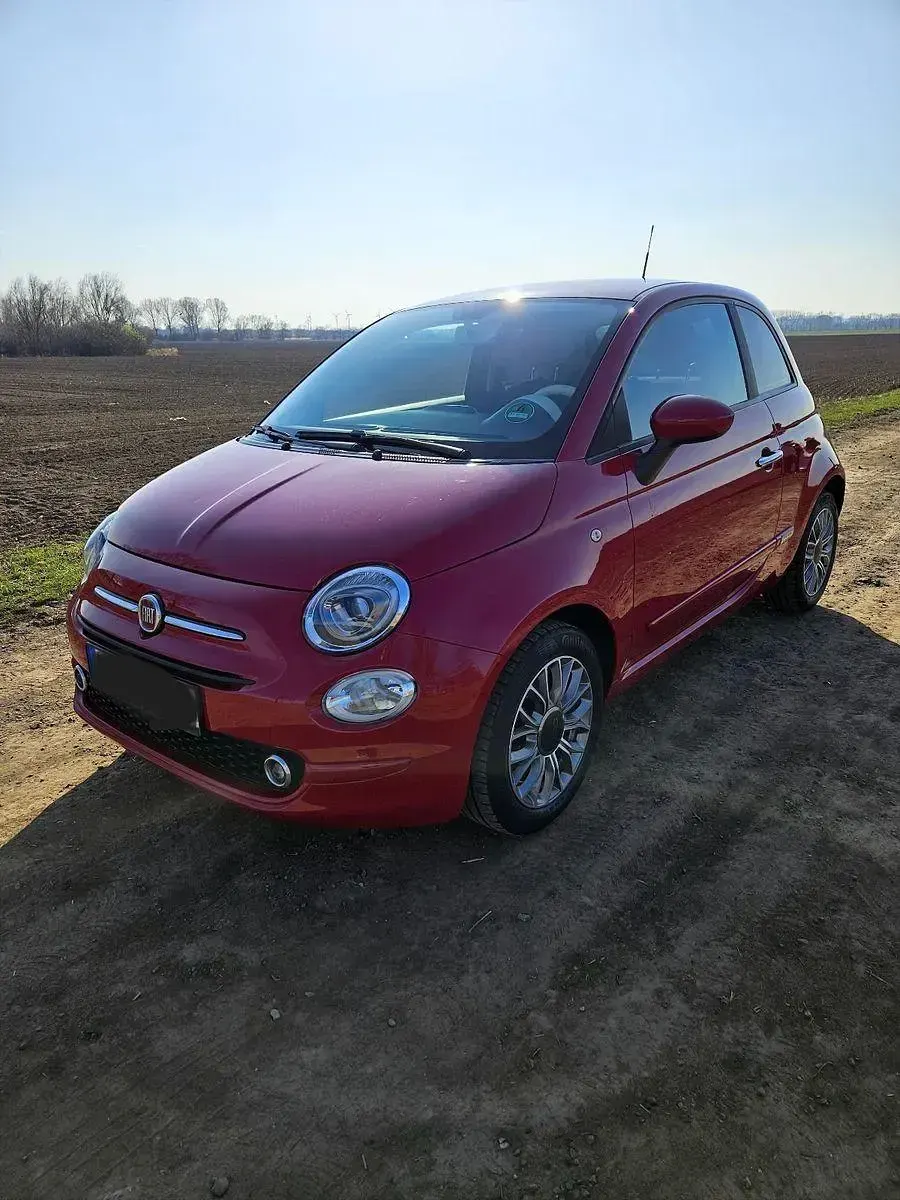 Gebraucht Fiat 500 Lounge 69 PS (50 kW) 2017 Rot Kleinwagen