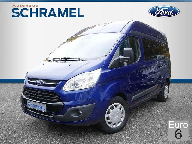 Gebraucht Ford Transit Custom Trend 170 PS (125 kW) 2017 Blau Kombi