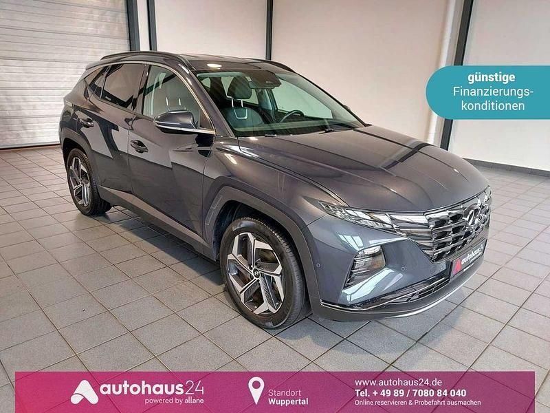 Grau Gebraucht 2021 Hyundai Tucson Prime SUV | 26.970 € (Fairer Preis) - Bild 1/4