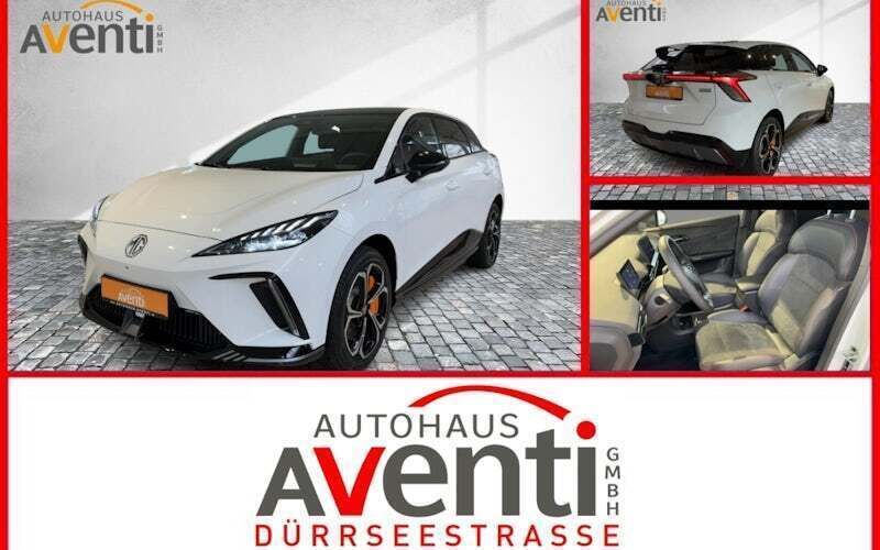 Dover white&black roof Gebraucht 2024 MG MG4 EV Kleinwagen | 30.479 € (Superpreis) - Bild 1/4