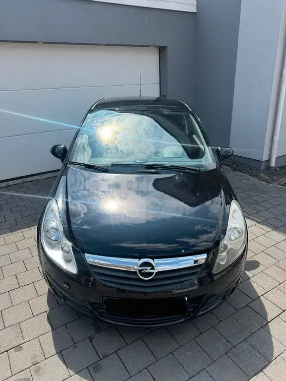Gebraucht Opel Corsa Edition 69 PS (50 kW) 2010 Schwarz Kleinwagen