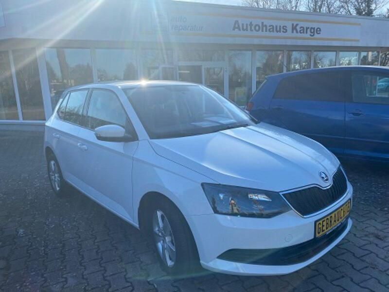 Weiß Gebraucht 2018 Skoda Fabia Ambition Kleinwagen | 10.150 € (Fairer Preis) - Bild 1/4