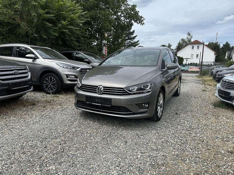 Grau Gebraucht 2014 VW Golf Sportsvan Highline Van / Kleinbus | 9.499 € (Guter Preis) - Bild 1/4