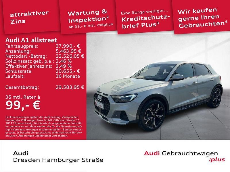 Tausilber metallic Gebraucht 2024 Audi A1 S-Line Kleinwagen | 27.990 € (Fairer Preis) - Bild 1/3