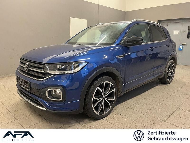 Blau Gebraucht 2022 VW T-Cross Style SUV | 22.887 € (Guter Preis) - Bild 1/4