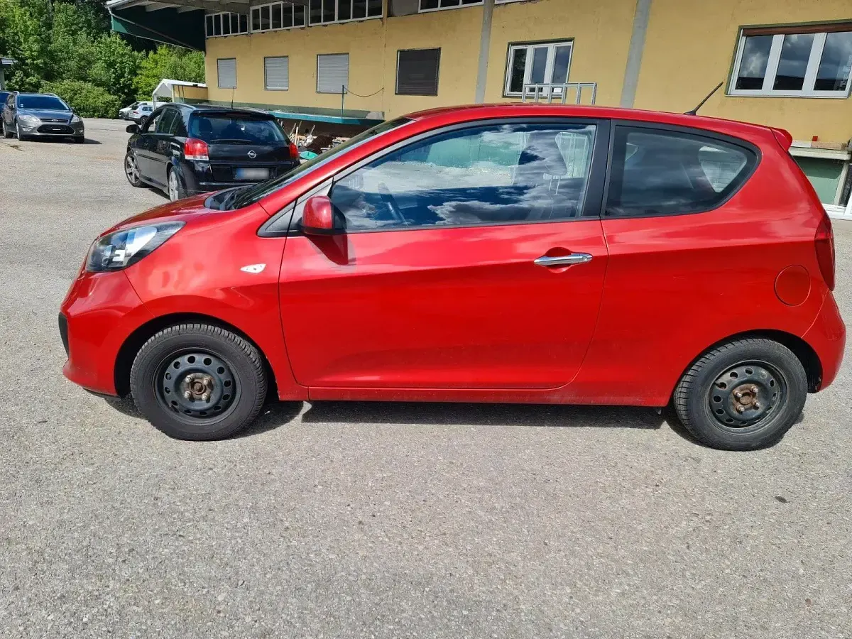 Gebraucht Kia Picanto 69 PS (50 kW) 2012 Orange Kleinwagen