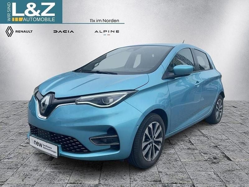Aquamarinblau (metallic) Gebraucht 2020 Renault Zoe Intens Kleinwagen | 14.980 € (Teuer) - Bild 1/4