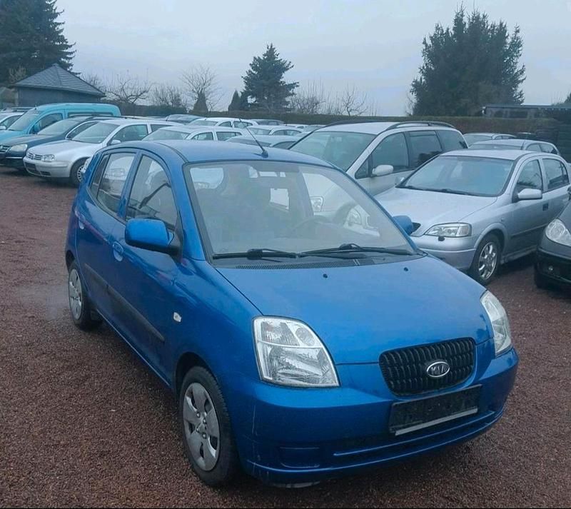 Gebraucht Kia Picanto 61 PS (44 kW) 2007 Blau Kleinwagen