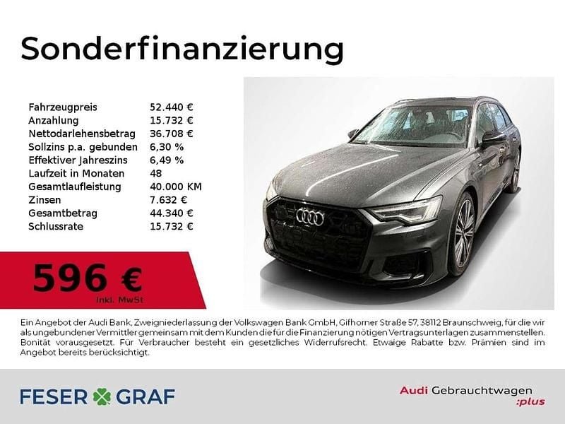 Gebraucht Audi A6 S-Line 286 PS (210 kW) 2024 Daytonagrau perleffekt Kombi