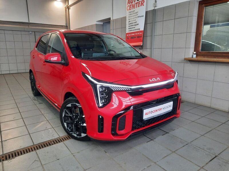 Rot Neu 2024 Kia Picanto GT-Line Kleinwagen | 17.800 € (Guter Preis) - Bild 1/4