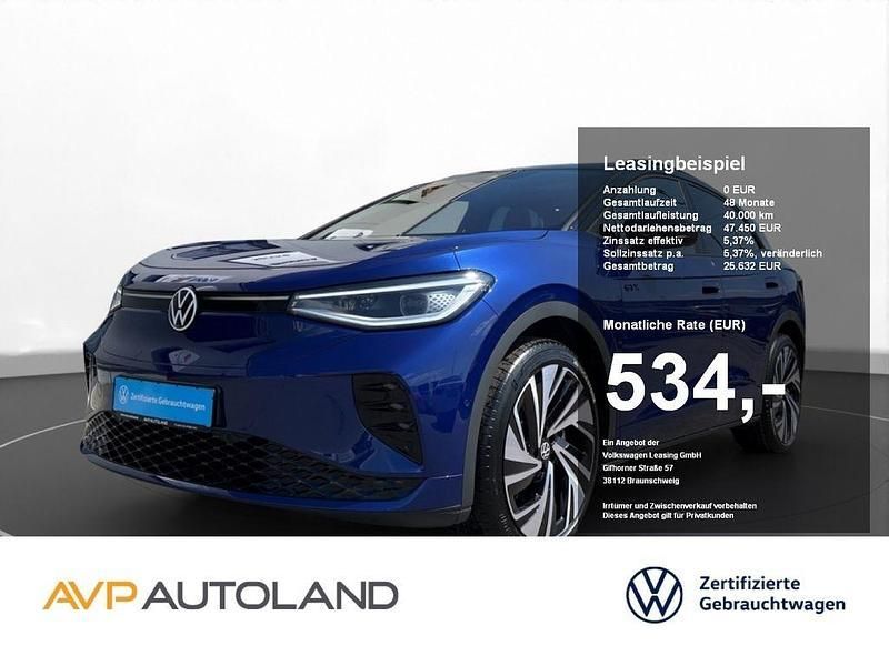 Blue dusk Gebraucht 2024 VW ID.4 GTX SUV | 47.400 € (Superpreis) - Bild 1/4