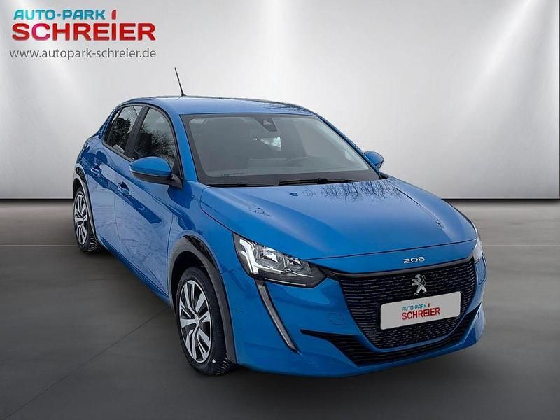 Gebraucht Peugeot e-208 100 kW (136 PS) 2021 Blau Kleinwagen