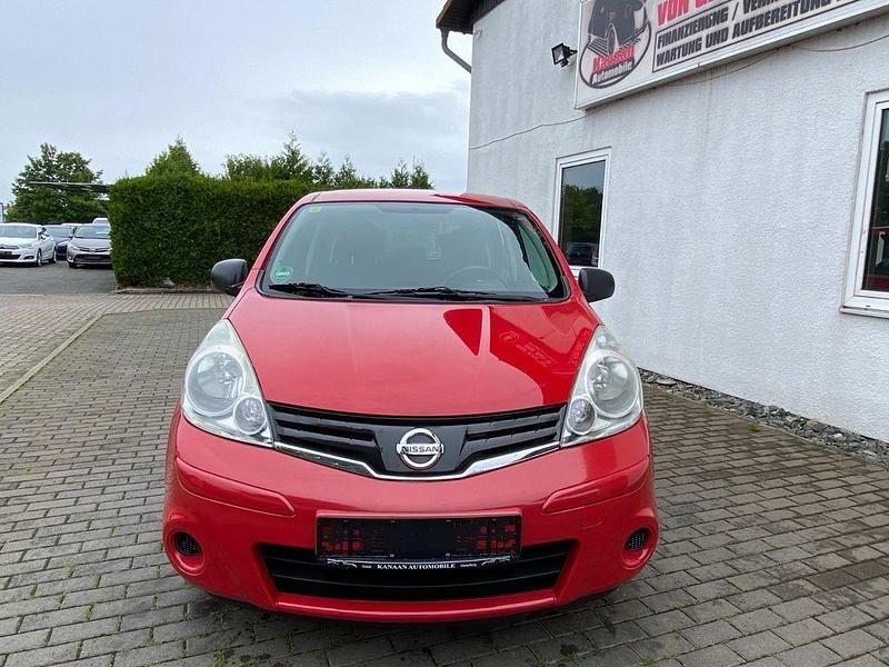 Gebraucht Nissan Note Pure 88 PS (64 kW) 2009 Rot Van / Kleinbus