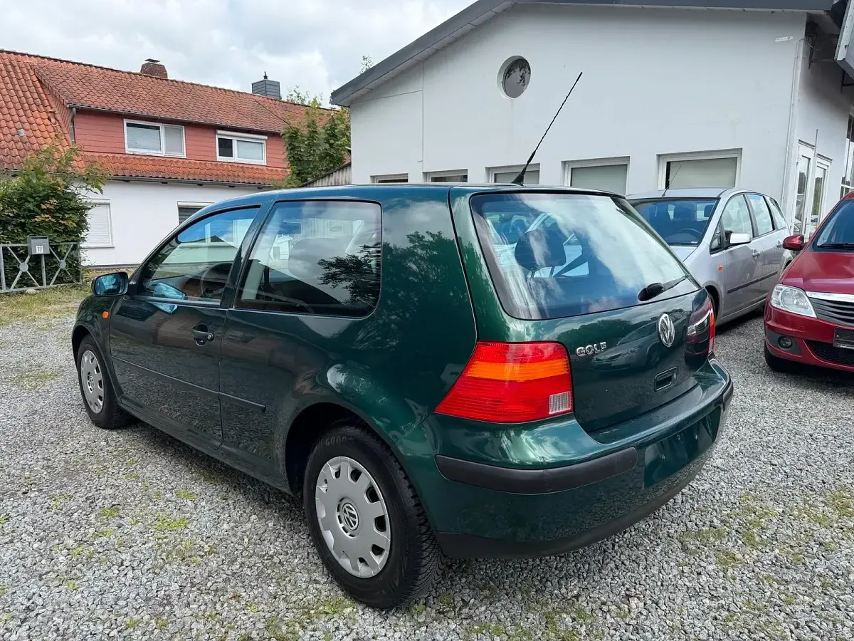 Gebraucht VW Golf III S 75 PS (55 kW) 1999 Grün Kleinwagen