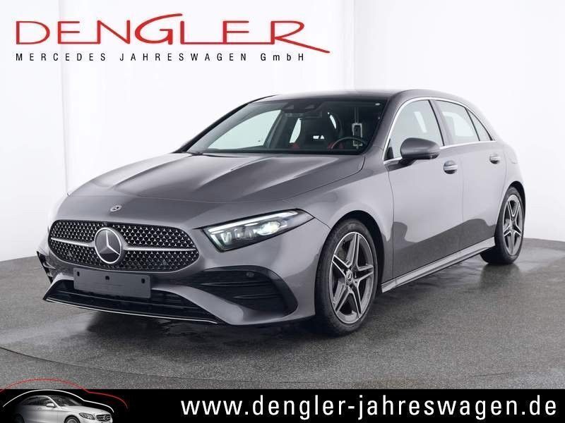 Grau Gebraucht 2023 Mercedes A220 AMG Line Premium Plus Limousine | 40.590 € (Etwas zu teuer) - Bild 1/4