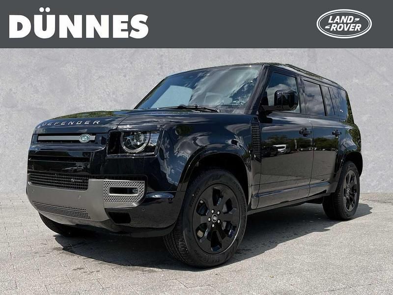 Schwarz (santoriniblack metallic) Gebraucht 2022 Land Rover Defender SE Dynamic SUV | 71.520 € - Bild 1/4