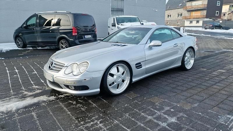 Gebraucht Mercedes SL350 245 PS (180 kW) 2003 Silber Cabrio