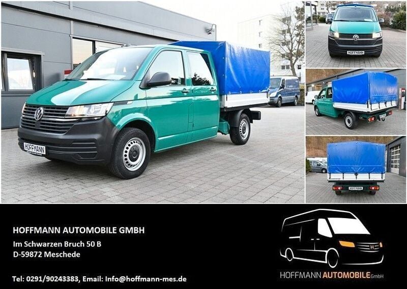 Grün Gebraucht 2020 VW T6.1 Van | 31.295 € (Teuer) - Bild 1/4