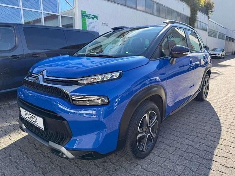 Voltaicblau metallic Gebraucht 2021 Citroën C3 Aircross Feel SUV | 14.590 € (Guter Preis) - Bild 1/4