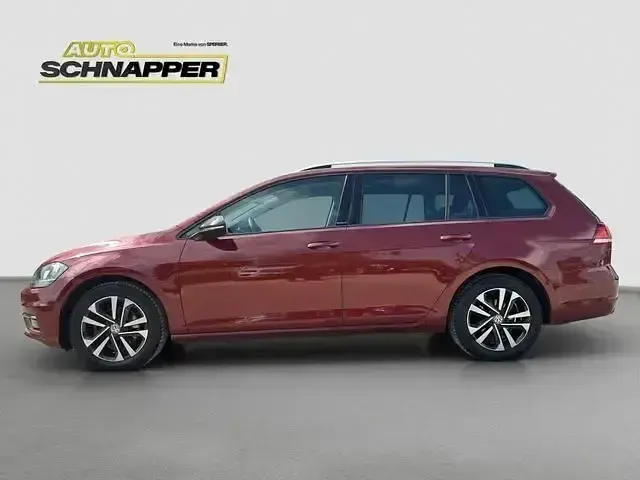 Gebraucht VW Golf VII IQ Drive 150 PS (110 kW) 2019 Rot Kombi