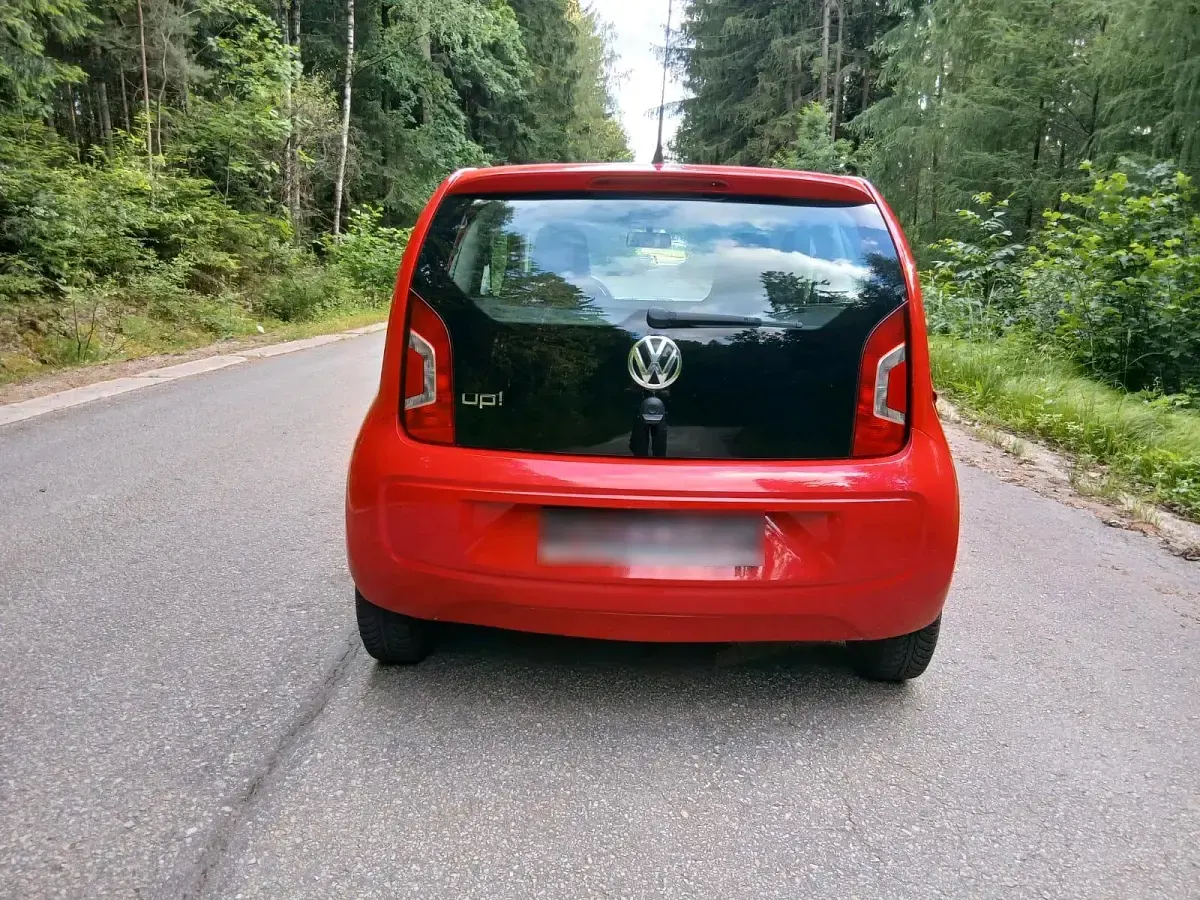 Gebraucht VW up! 60 PS (44 kW) 2012 Rot Kleinwagen