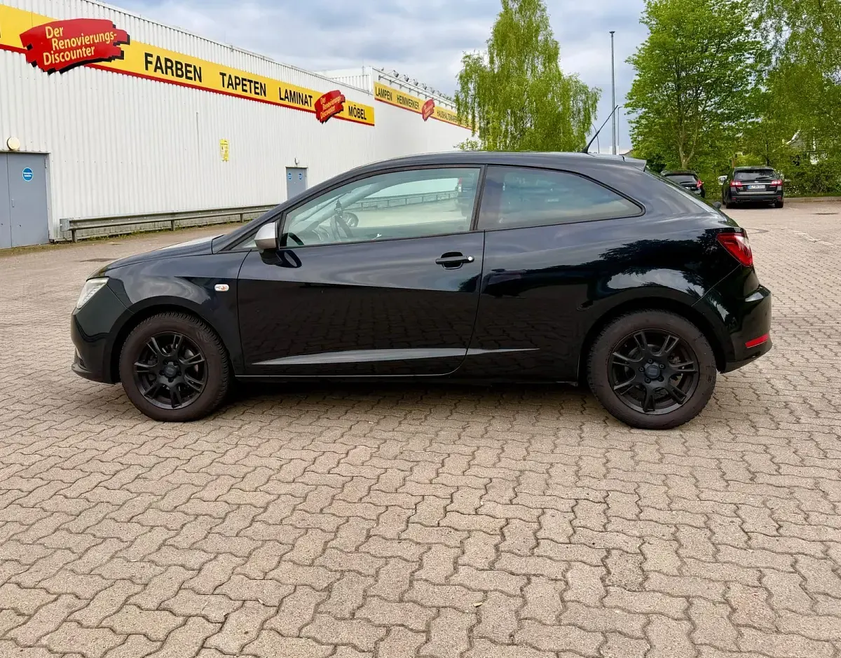 Gebraucht Seat Ibiza 105 PS (77 kW) 2012 Schwarz Coupé