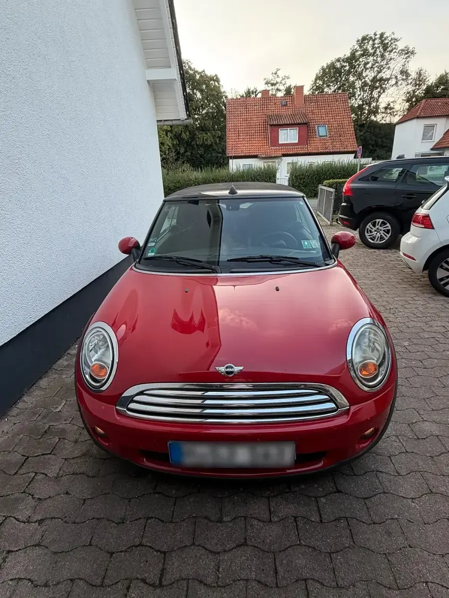 Gebraucht Mini Cooper Cabriolet 2009 Rot Cabrio