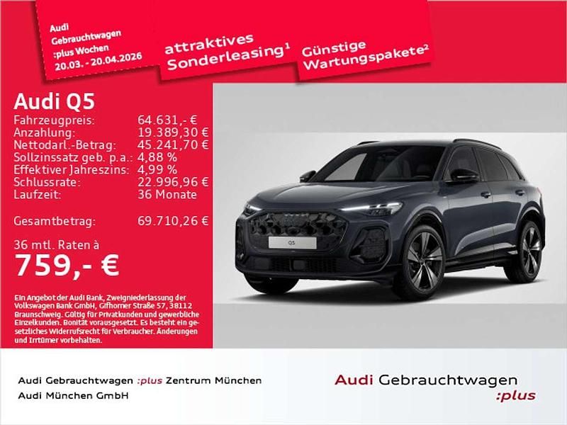Gebraucht Audi Q5 Ambiente 204 PS (150 kW) 2025 Tamboragrau metallic SUV
