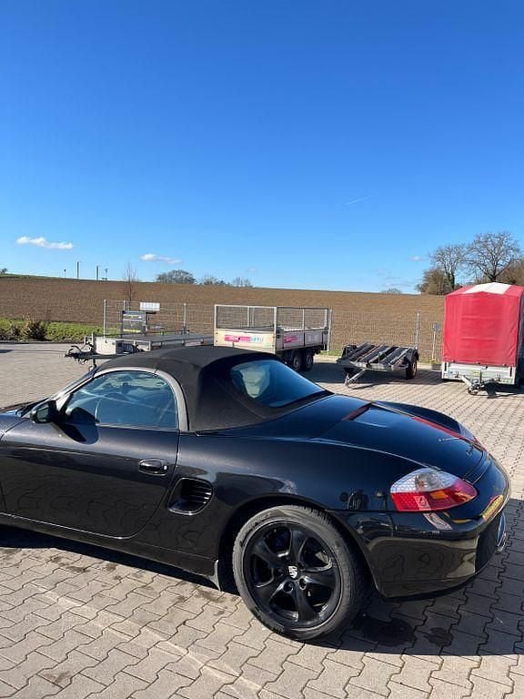 Gebraucht Porsche Boxster 220 PS (161 kW) 2001 Schwarz Cabrio