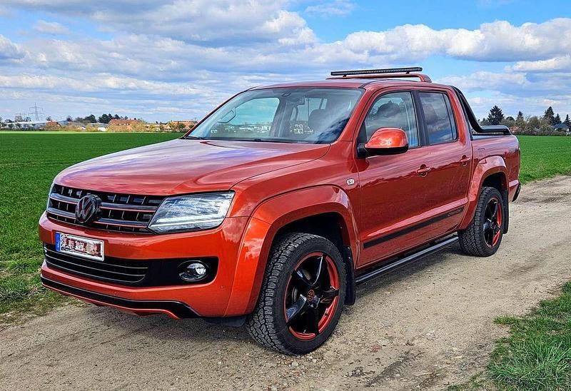 Orange Gebraucht 2014 VW Amarok Canyon Abholung | 26.800 € (Fairer Preis) - Bild 1/4