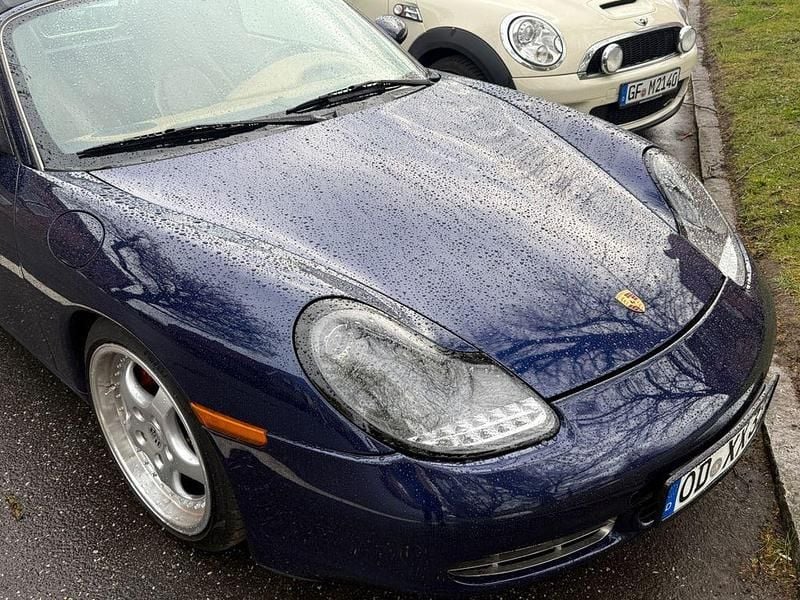 Gebraucht Porsche 986 Boxster 252 PS (185 kW) 2000 Blau Cabrio