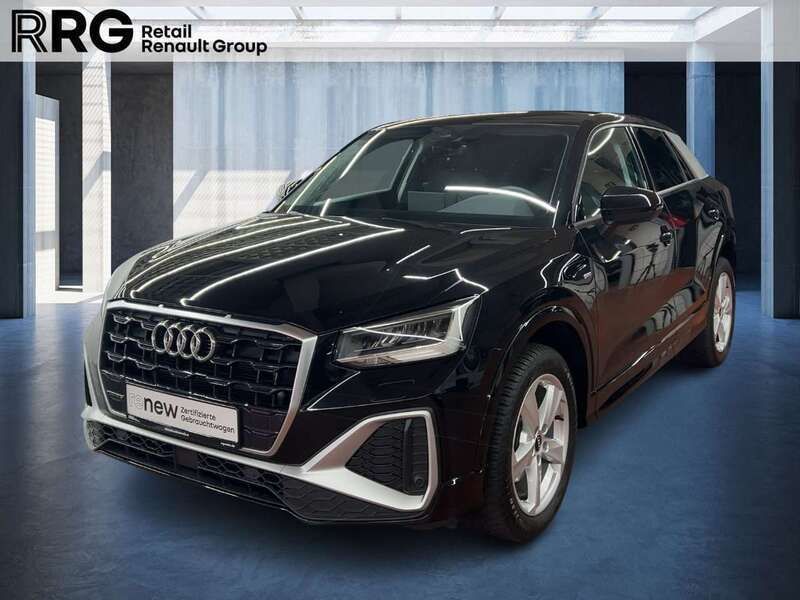Mythosschwarz Gebraucht 2024 Audi Q2 S-Line SUV | 28.860 € (Fairer Preis) - Bild 1/4