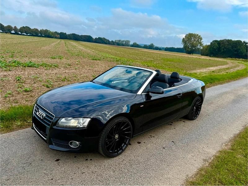 Schwarz Gebraucht 2011 Audi A5 Cabriolet S-Line Cabrio | 8.499 € (Superpreis) - Bild 1/4