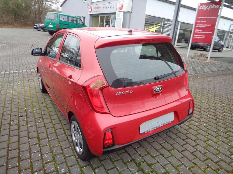 Gebraucht Kia Picanto Edition 7 69 PS (50 kW) 2017 Signalrot met. Kleinwagen