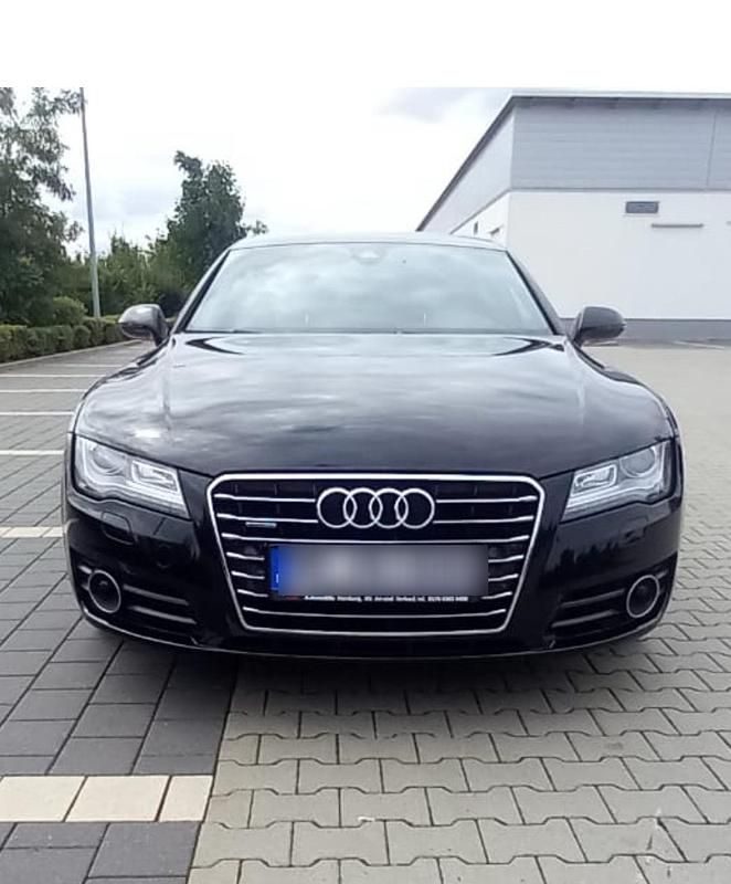 Schwarz Gebraucht 2014 Audi A7 S-Line Kleinwagen | 18.600 € (Etwas zu teuer) - Bild 1/4