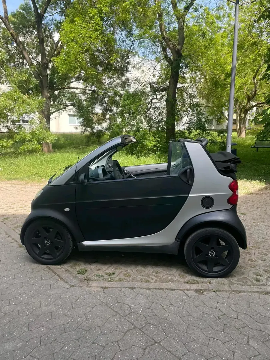 Usata Smart ForTwo Cabrio 54 CV (39 kW) 2002 Nero Cabrio